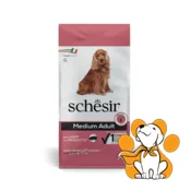Schesir Dog Medium, Hum 12kg, Hrana Za Pse Na Bazi Šunke