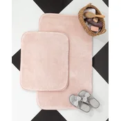 MADAME COCO Carol Set za kupatilo, 2kom, 60x100, 50x60cm, Roze