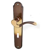 Okovje za vrata ACT Kampa (BRONA), klika-klika, Luknja za običajni BB ključ, AC-T bron, 90 mm