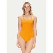 Emporio Armani Kopalni kostum EW000788 AF12185 F3003 Oranžna