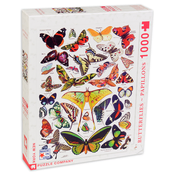 New York Puzzle Company - Puzzle Metulji - Papillons - 1 000 kosov