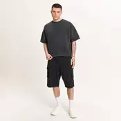 Cropp - Kratke hlače z žepi - črna