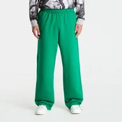 Superge Nike Solo Swoosh Mens Fleece Open-Hem Pants Court Green/ Court Green/ White XL