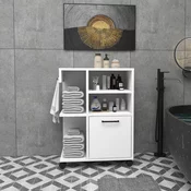 Hanah Home Višenamenska komoda Rebusa, 80.9 x60 x35 cm, Bela