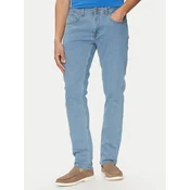 Blend Jeans hlače 20717854 Modra Straight Fit