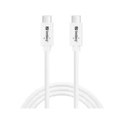 Kabel Sandberg USB-C na USB-C 3.1 G2 100 W, 1 m, 136-53