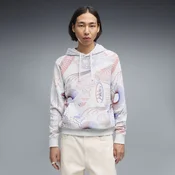PUMA Essentials Printed Graphic Hoodie Men, Clothing, White Glow Heather, XXL