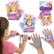 Disney DISNEY PRINCESS Otroške zaščitne rokavice za kolesa in skuterje, zapenjanje z velcro trakom, za deklice