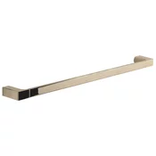 PIRENEI Držalo za brisače 600x66mm, zlato - Zlato - 600x26x66 mm - Gedy - PIRENEI - 120 - Medenina; zlitina - 600 - Nosilec brisač: enoročni - Kvadratni - PVD premaz - 600 - 26 - 66 - 14