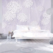 Samoljepljiva foto tapeta - Purple Nostalgia 245x175