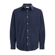 JACK & JONES Srajca JJEFIELD temno modra