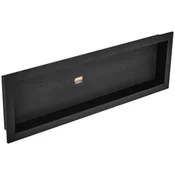 VEVOR Tušnica z eno polico organizator 4064x127x10 cm črna