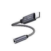 INF 32-bitni / 384 kHz USB-C na 3,5 mm avdio adapterski kabel DAC adapter Grey, (21278623)