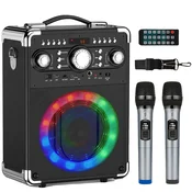 OEM Karaoke zvočnik, 3 brezžični mikrofoni, Bluetooth 5.3, (5000113776)