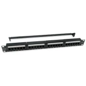 EQUIP 24 ports Cat.6 Unshielded Patch Panel 135426