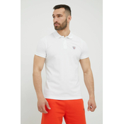 Pamucna polo majica Rossignol boja: bijela, jednobojni model