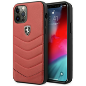 Ferrari FEHQUHCP12MRE iPhone 12/12 Pro red hardcase Off Track Quilted (FEHQUHCP12MRE)