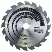 Bosch List kružne testere Construct Wood 2608641774, 250 x 30 x 3,2 mm; 20