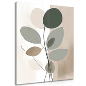 Slika abstraktne botanične oblike No1 - 30x40