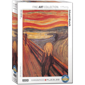 Eurographics - Puzzle Munch: Scream II - 1 000 kosov