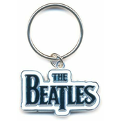 The Beatles Standard Keychain Drop T Logo Black