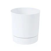 Cvetlični lonec s podstavkom AURA 380mm bel 80840