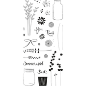 Rayher Štampiljke Botanical, 30 motivov, (20631569)