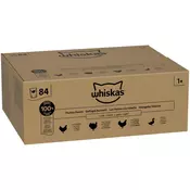 Whiskas 1+ Adult vrecice 84 x 85 g - Jela od peradi u želeu