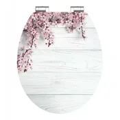 WC deska Schütte FLOWERS AND WOOD | MDF HG, Soft Close