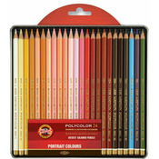 Koh-I-Noor Set drvenih bojica Polycolor Portrait 3824, 24 komada