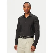 Calvin Klein Srajca LV019EU092 Črna Slim Fit
