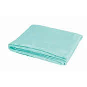 BabyMatex Otroška odejica CLOUD 75x100 gladka mehka mint zelena