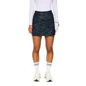 Ženska krila J.Lindeberg Amelie Mid Print Skirt Topo Navy M