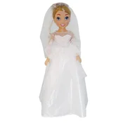 Alltoys Lutka nevesta 80 cm elegantna obleka