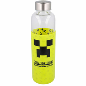 Epee Steklena steklenica s silikonskim ovitkom 585 ml Minecraft