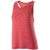 Ženska majica bez rukava Wilson W Competition Seamless Tank - holly berry/peach echo