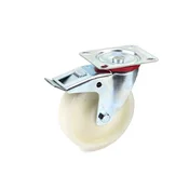 Kolo za voziček PP 125x35 mm vrtljivo z zavoro Pro-Tech TOOLS 15927