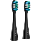 Replacement toothbrush heads, Black, 2pcs (for DB1S/DB2S)