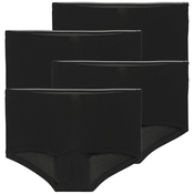 Sloggi Feel Sensational Short PACK DE 4 Črna