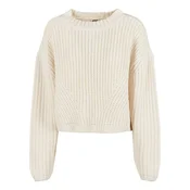 Womens wide oversize sweater whitesand