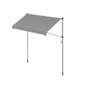 Songmics Tenda 300x120 cm Siva