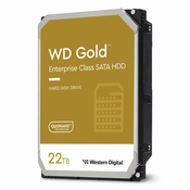 Western Digital WD Gold 22TB 3 5 inca SATA 6Gb/s - interni poslovni tvrdi disk