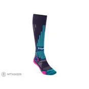 Bridgedale SKI LIGHTWEIGHT ženske dokolenke, temen denim/roza (L)