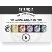 Set oljnih barv Artemisia 20 ml - 6 x