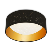 Brilo 3482-015 - LED Stropna svetilka MAILA STARRY SKY LED/12W/230V črna/zlata
