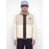 JACK & JONES Prehodna jakna JORFREDERIKSBERG ecru/temno siva