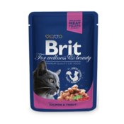 Brit Premium Cat Salmon & Trout u aluminijskoj vrecici 100 g