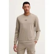 Bombažen pulover EA7 Emporio Armani
