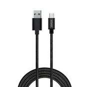 SAVIO Savio CL-129 USB A v USB C kabel 2 m, črn