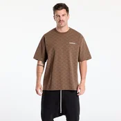 Majice A BATHING APE College Monogram Logo Relaxed Fit Tee UNISEX Brown M